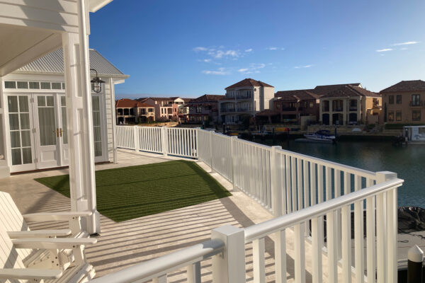 Aluminium Balustrades Perth homes - Hamptons